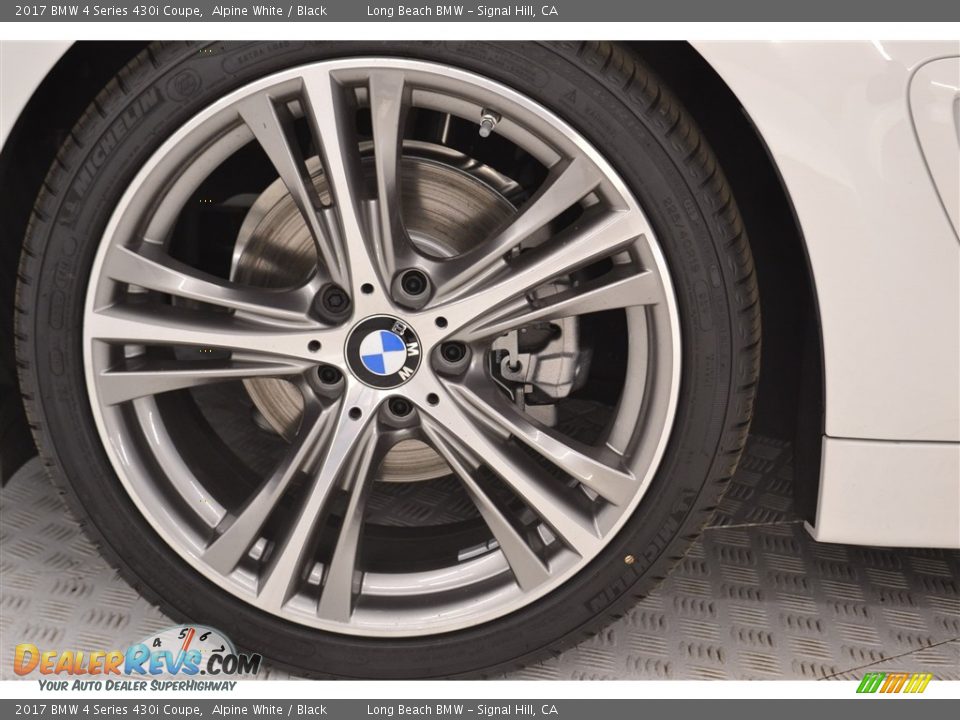 2017 BMW 4 Series 430i Coupe Alpine White / Black Photo #6