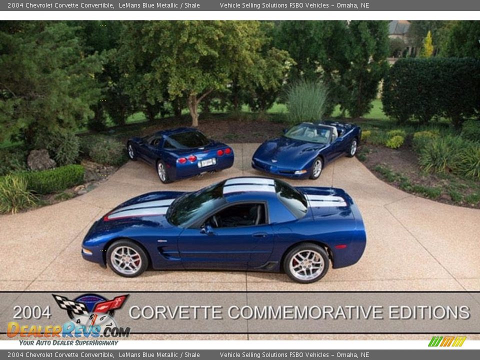 2004 Chevrolet Corvette Convertible LeMans Blue Metallic / Shale Photo #6