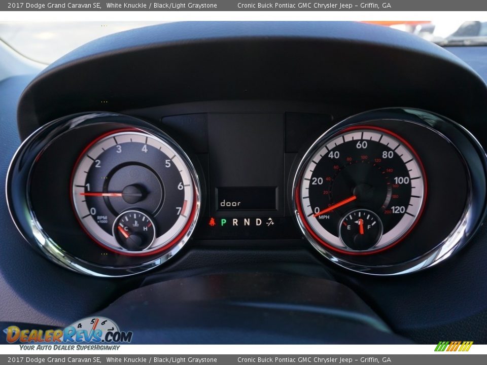 2017 Dodge Grand Caravan SE White Knuckle / Black/Light Graystone Photo #14