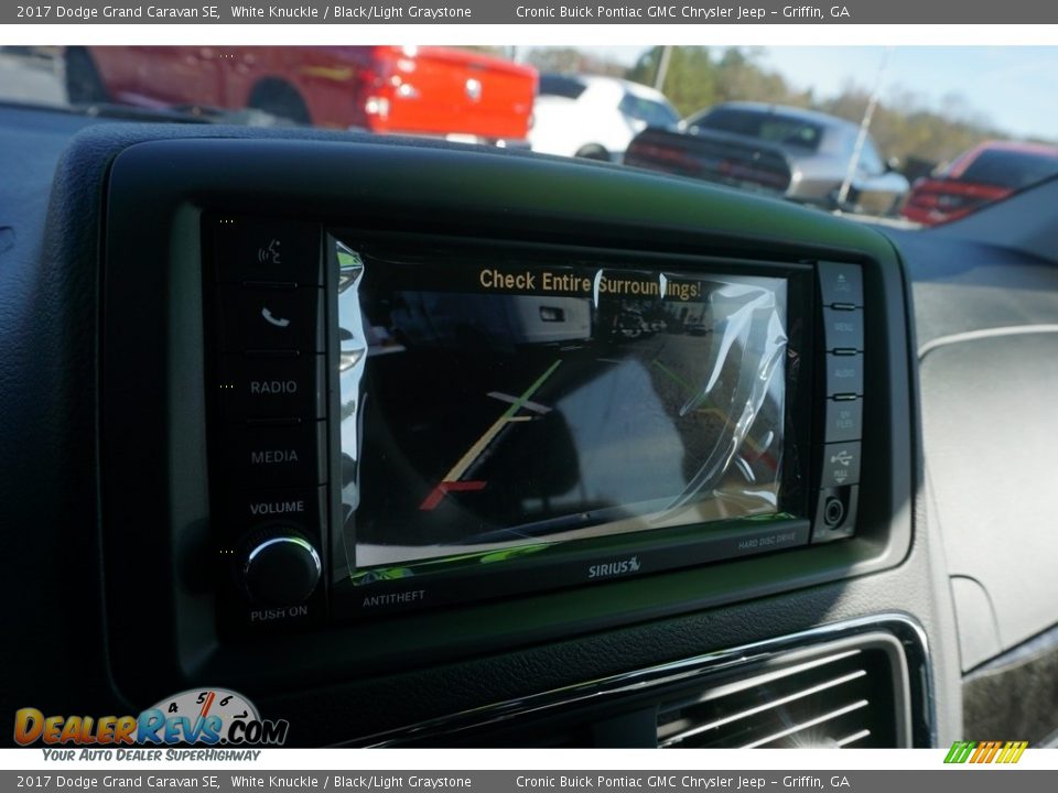 2017 Dodge Grand Caravan SE White Knuckle / Black/Light Graystone Photo #15