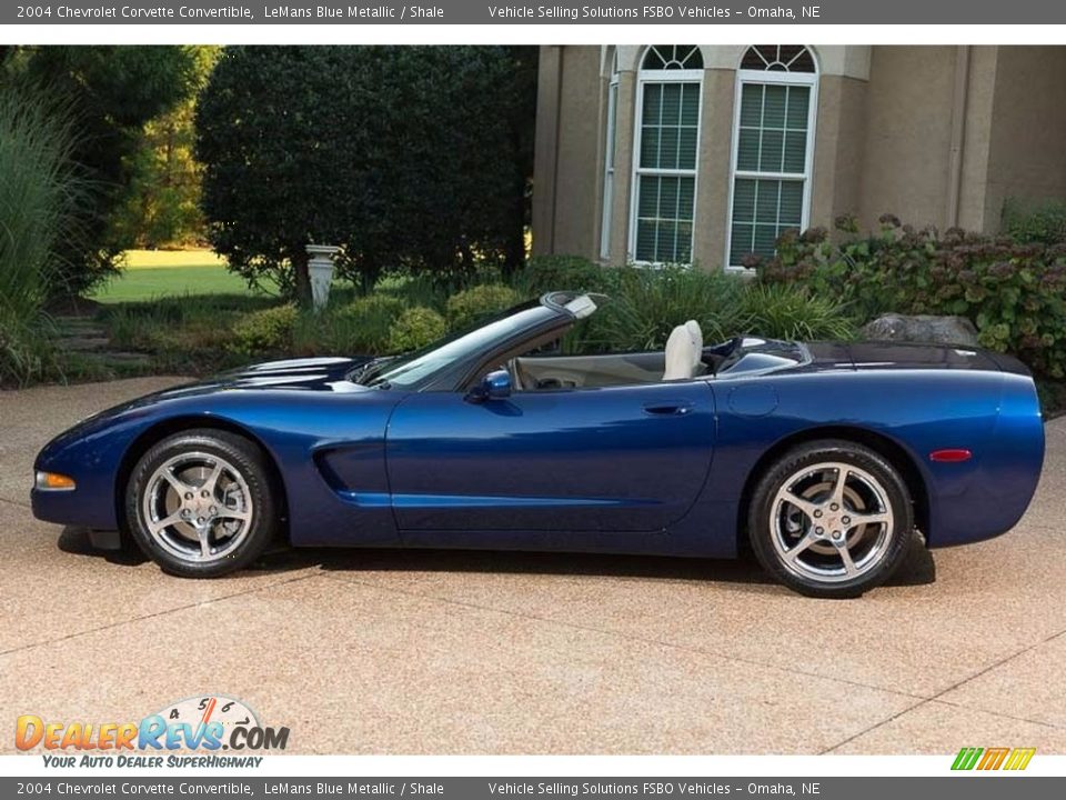 2004 Chevrolet Corvette Convertible LeMans Blue Metallic / Shale Photo #7