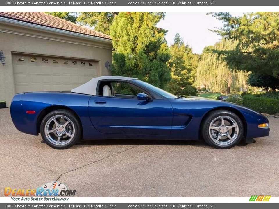 2004 Chevrolet Corvette Convertible LeMans Blue Metallic / Shale Photo #11
