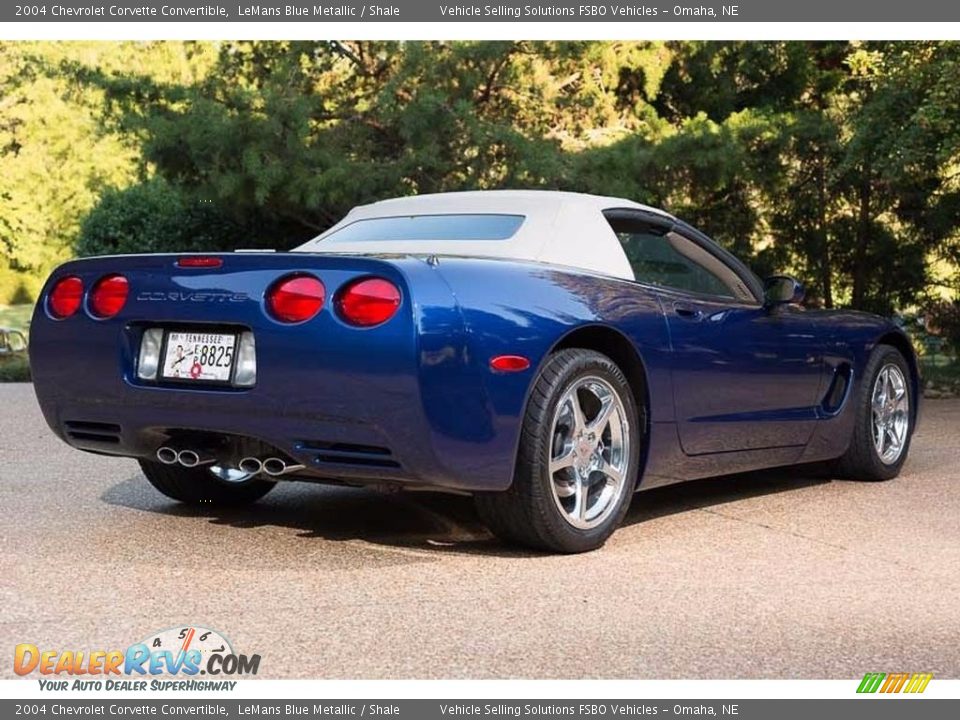 2004 Chevrolet Corvette Convertible LeMans Blue Metallic / Shale Photo #12