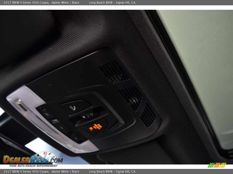 2017 BMW 4 Series 430i Coupe Alpine White / Black Photo #13
