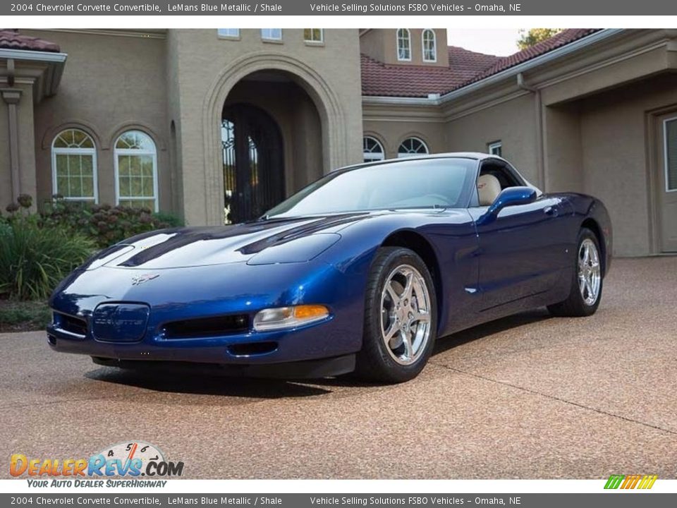 2004 Chevrolet Corvette Convertible LeMans Blue Metallic / Shale Photo #14