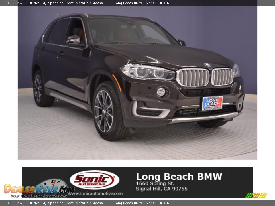 2017 BMW X5 sDrive35i Sparkling Brown Metallic / Mocha Photo #1