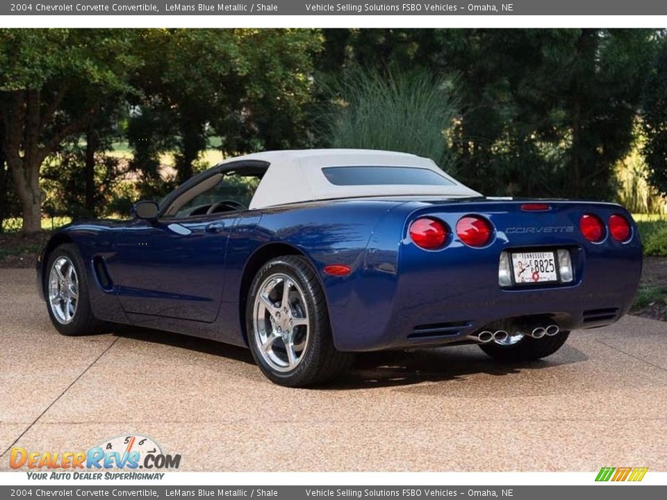 2004 Chevrolet Corvette Convertible LeMans Blue Metallic / Shale Photo #16