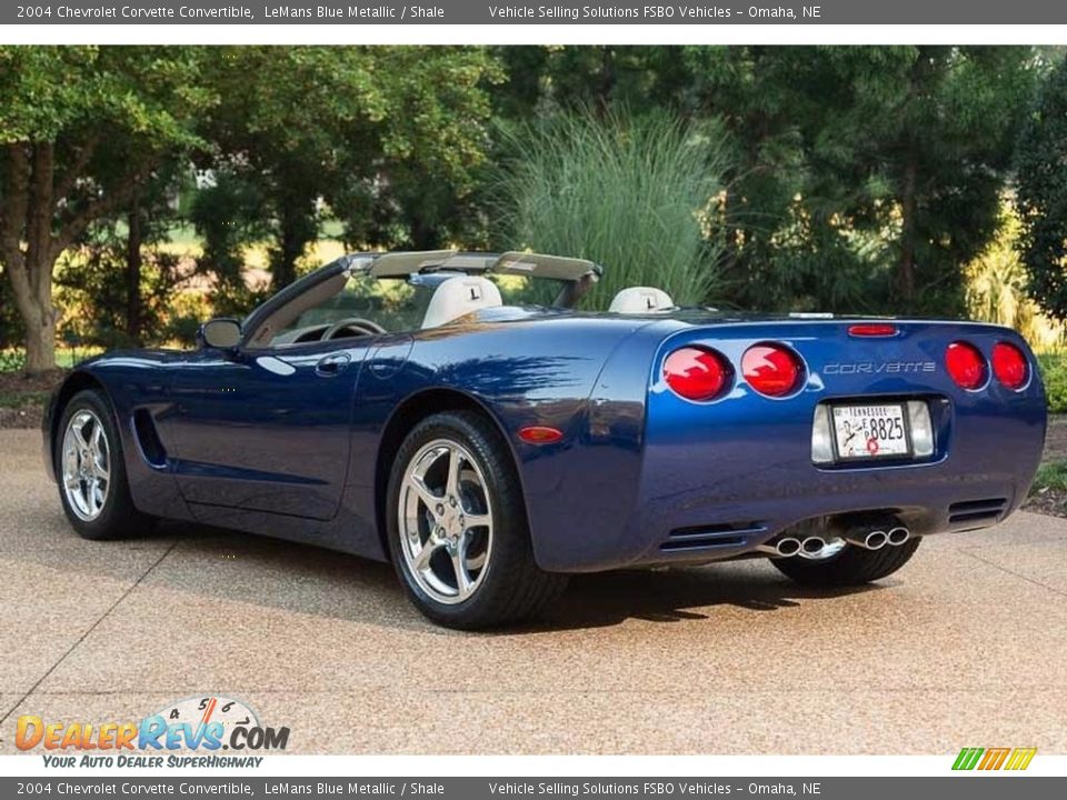 2004 Chevrolet Corvette Convertible LeMans Blue Metallic / Shale Photo #17