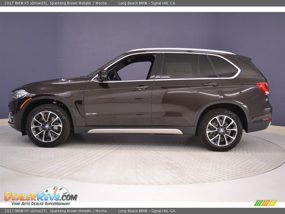 2017 BMW X5 sDrive35i Sparkling Brown Metallic / Mocha Photo #3