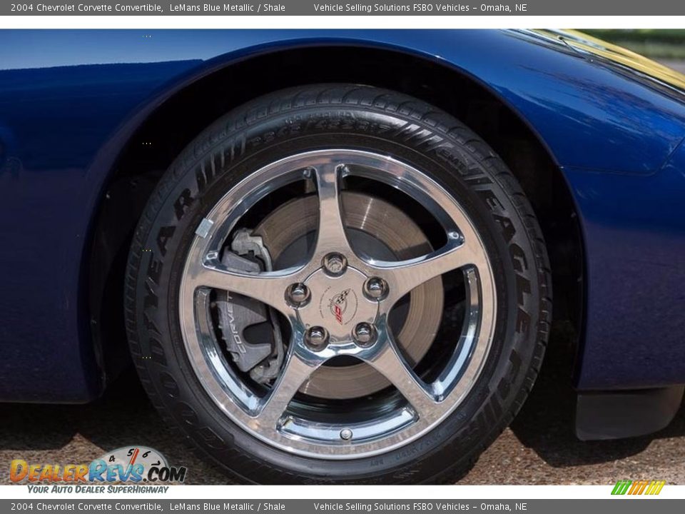 2004 Chevrolet Corvette Convertible LeMans Blue Metallic / Shale Photo #21
