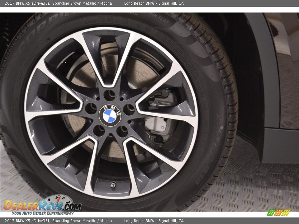 2017 BMW X5 sDrive35i Sparkling Brown Metallic / Mocha Photo #6