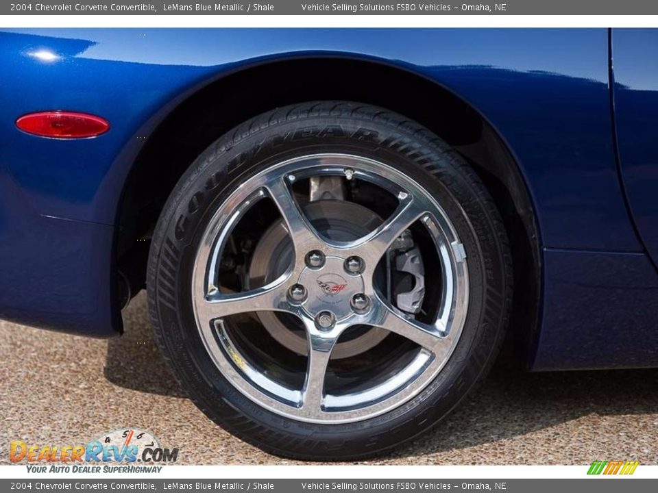 2004 Chevrolet Corvette Convertible LeMans Blue Metallic / Shale Photo #22