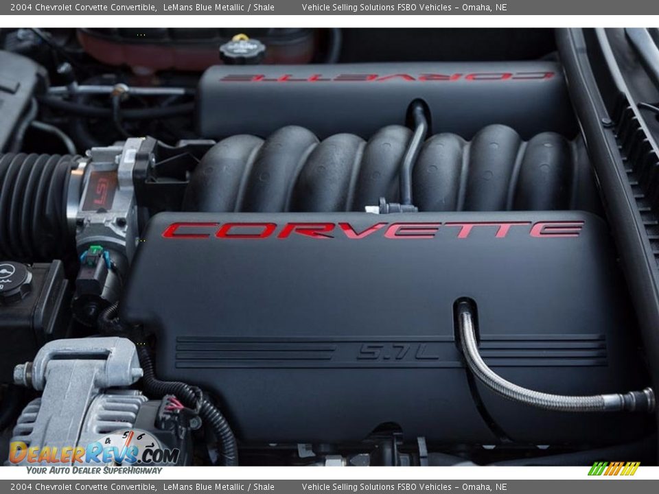2004 Chevrolet Corvette Convertible LeMans Blue Metallic / Shale Photo #27