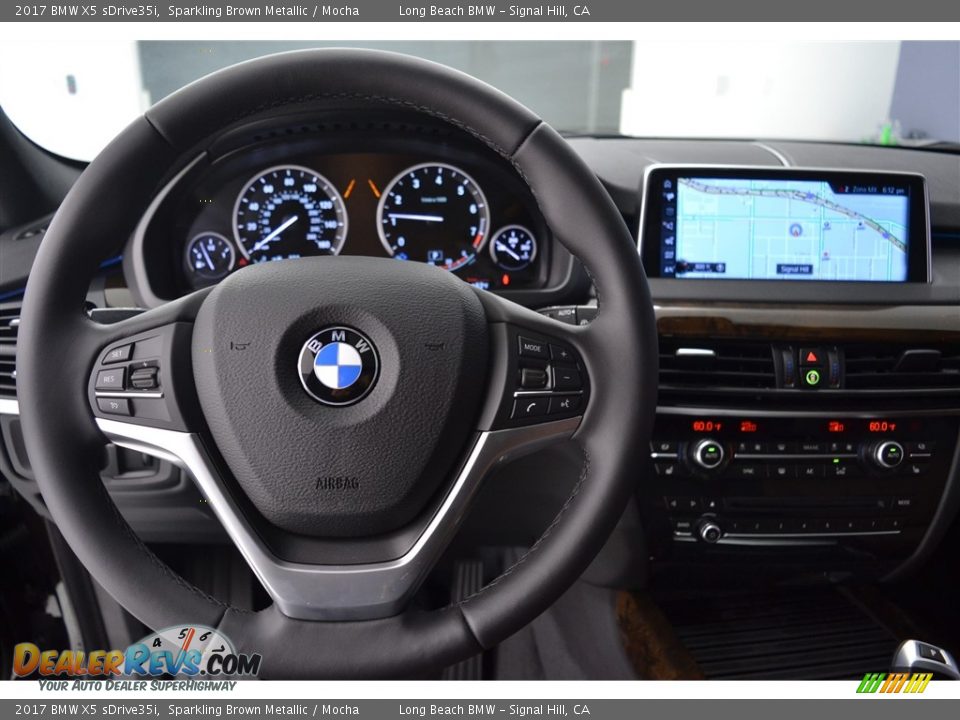 2017 BMW X5 sDrive35i Sparkling Brown Metallic / Mocha Photo #14