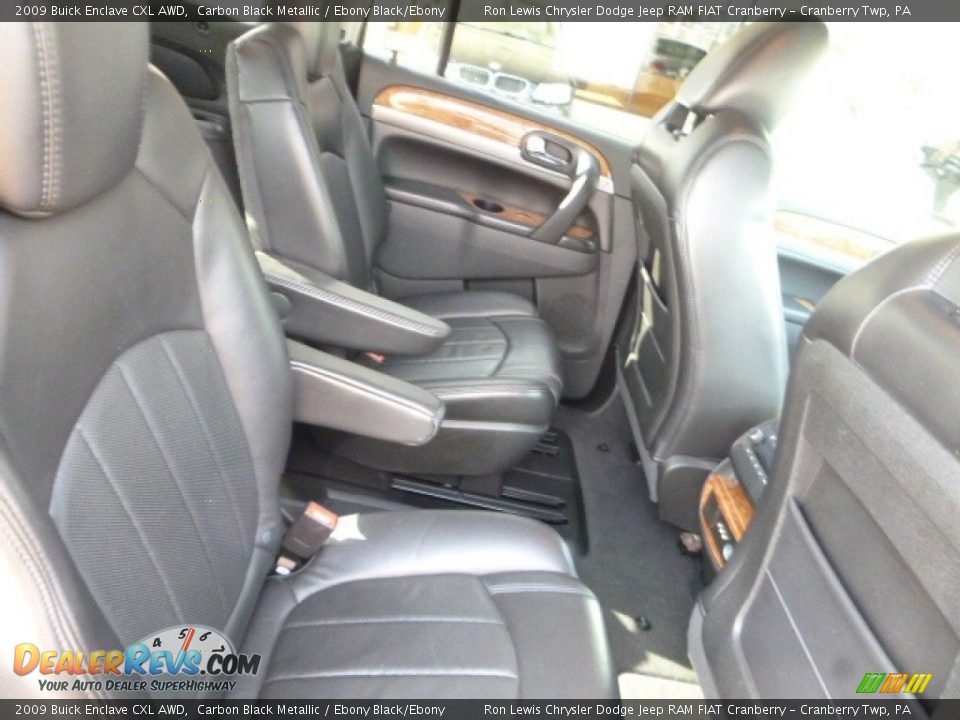 2009 Buick Enclave CXL AWD Carbon Black Metallic / Ebony Black/Ebony Photo #4