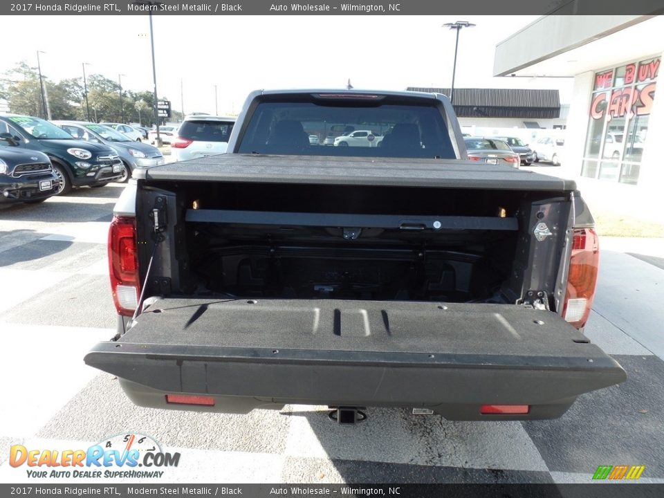 2017 Honda Ridgeline RTL Modern Steel Metallic / Black Photo #5
