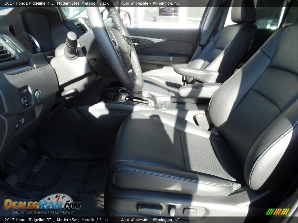 2017 Honda Ridgeline RTL Modern Steel Metallic / Black Photo #11