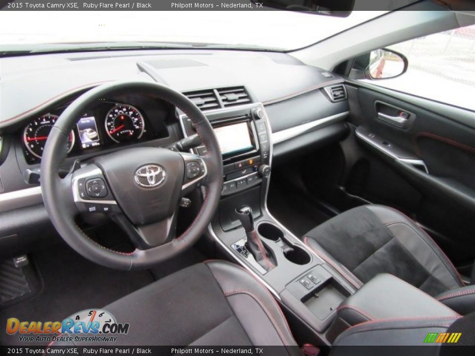2015 Toyota Camry XSE Ruby Flare Pearl / Black Photo #17