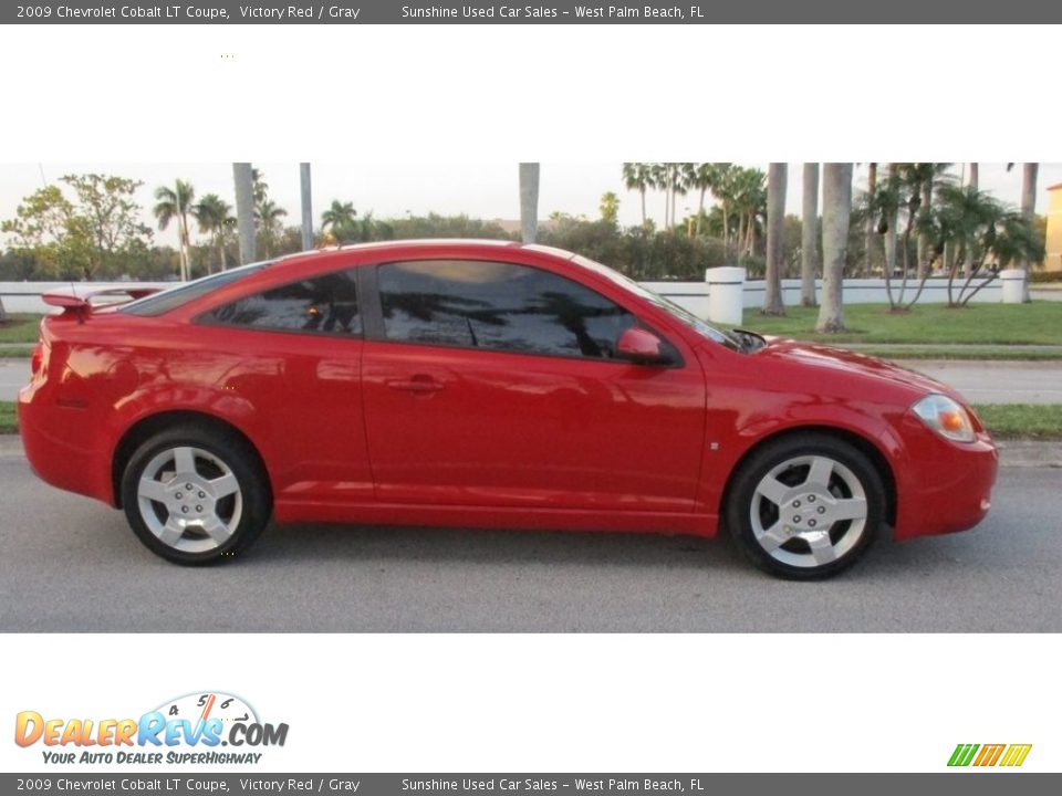 2009 Chevrolet Cobalt LT Coupe Victory Red / Gray Photo #6