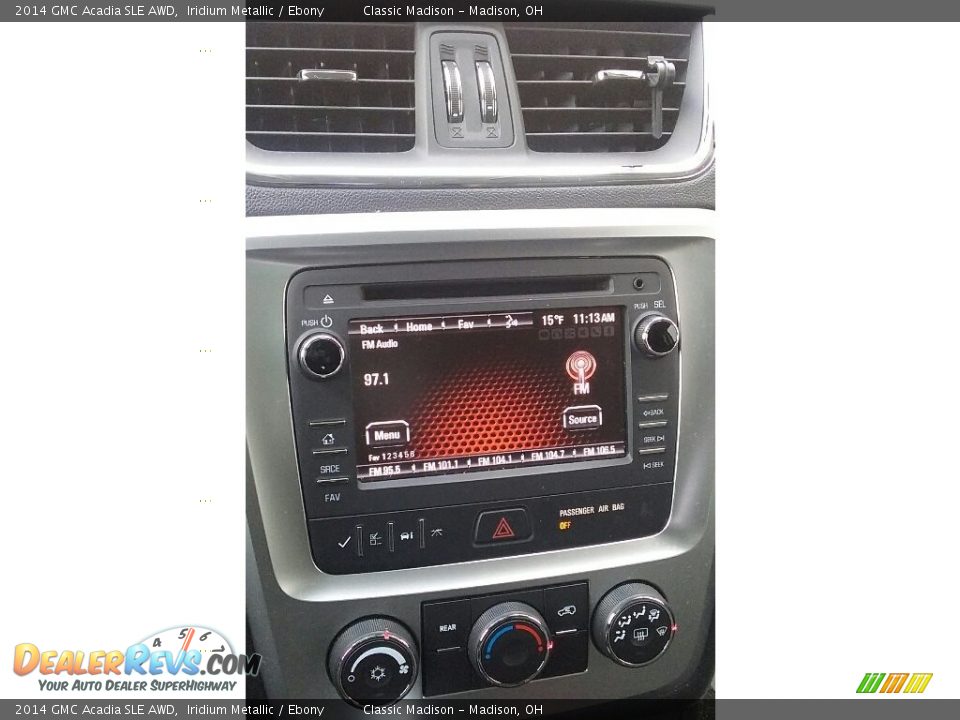 2014 GMC Acadia SLE AWD Iridium Metallic / Ebony Photo #2