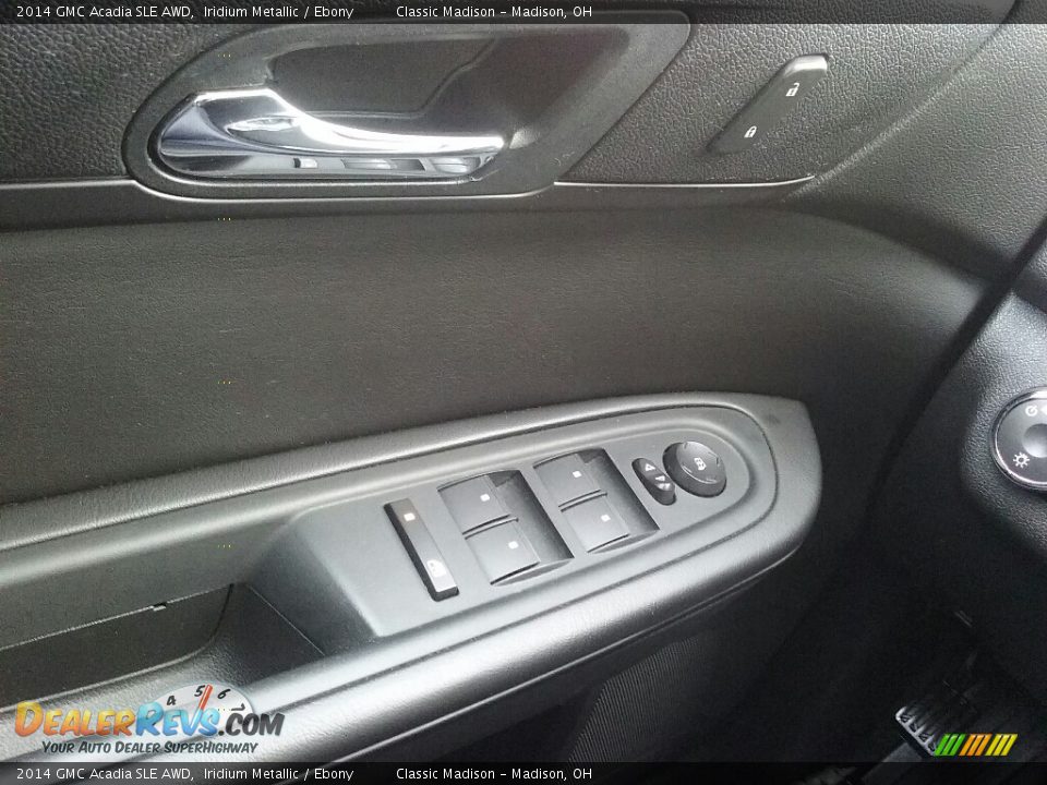 2014 GMC Acadia SLE AWD Iridium Metallic / Ebony Photo #6
