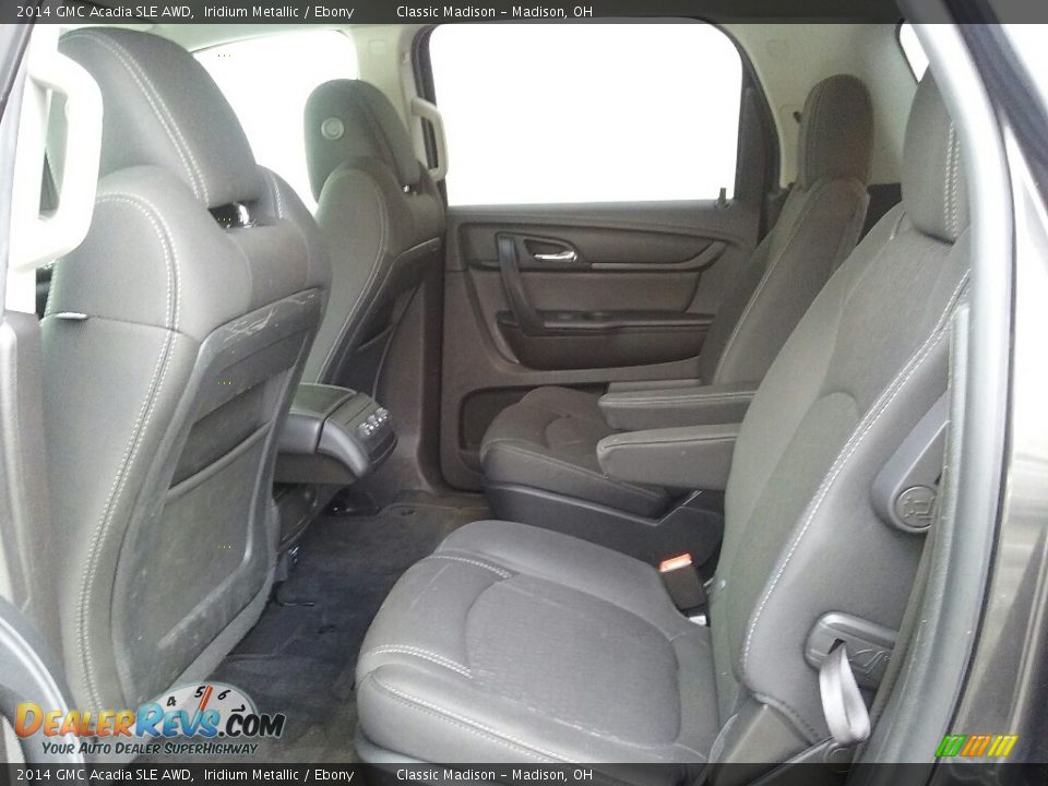 2014 GMC Acadia SLE AWD Iridium Metallic / Ebony Photo #8