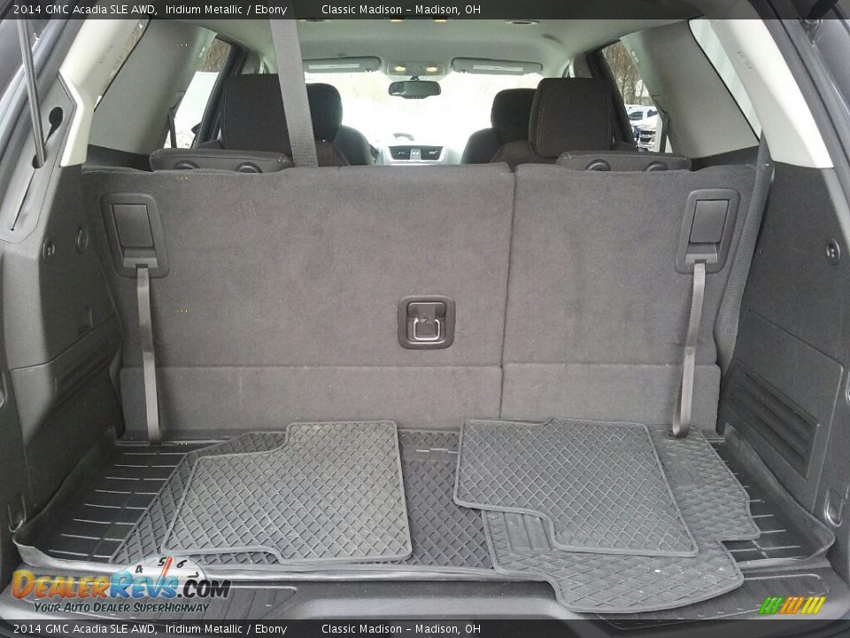 2014 GMC Acadia SLE AWD Iridium Metallic / Ebony Photo #9