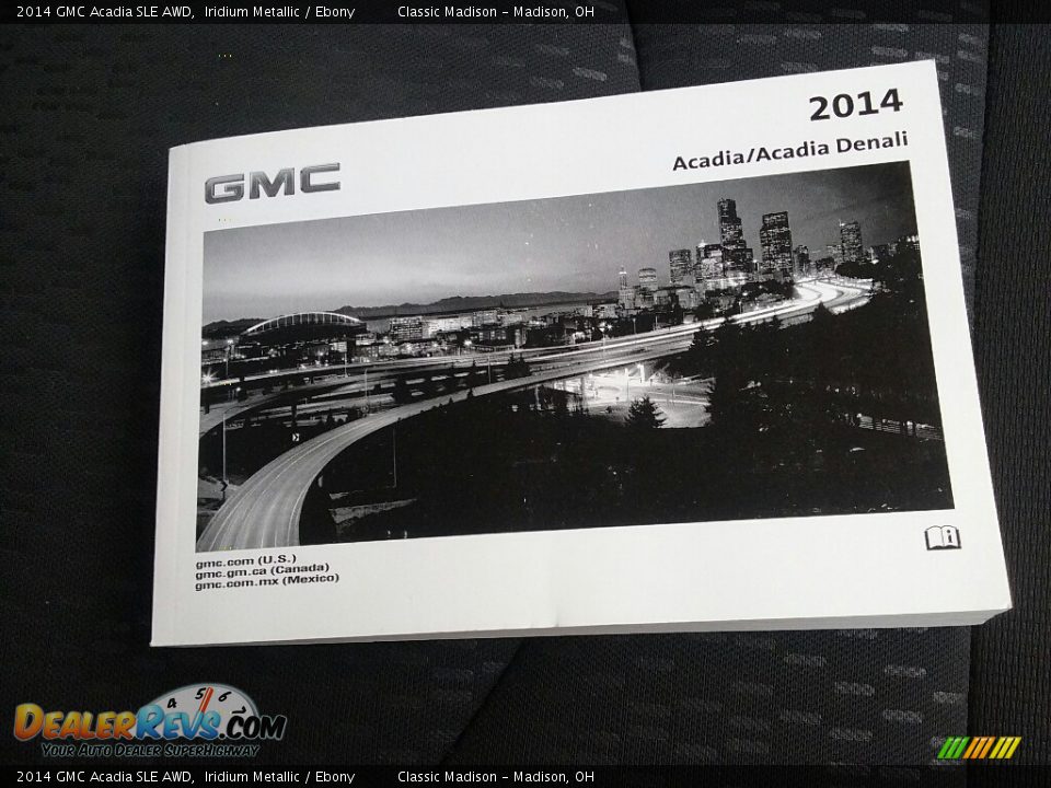 2014 GMC Acadia SLE AWD Iridium Metallic / Ebony Photo #11