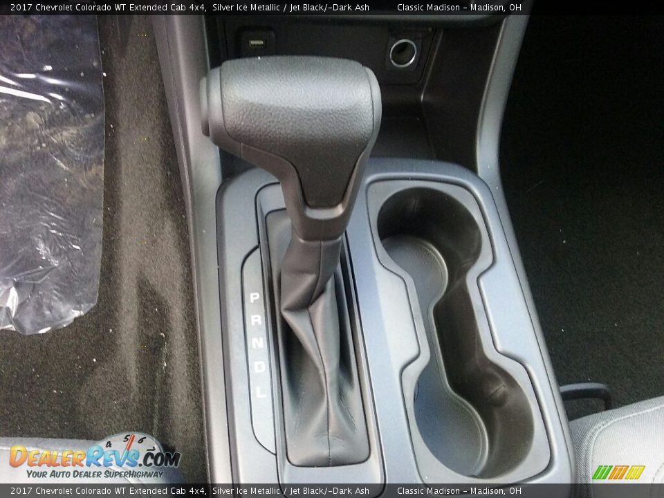 2017 Chevrolet Colorado WT Extended Cab 4x4 Silver Ice Metallic / Jet Black/­Dark Ash Photo #6