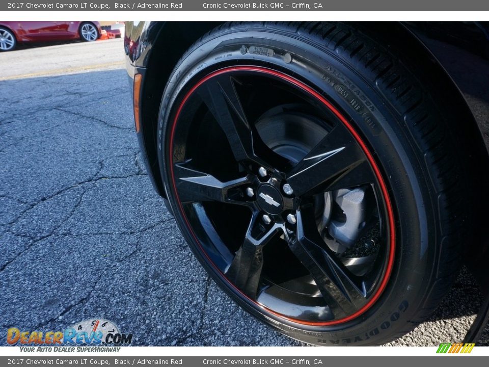 2017 Chevrolet Camaro LT Coupe Black / Adrenaline Red Photo #11
