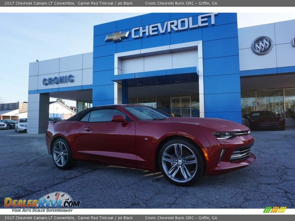 2017 Chevrolet Camaro LT Convertible Garnet Red Tintcoat / Jet Black Photo #1