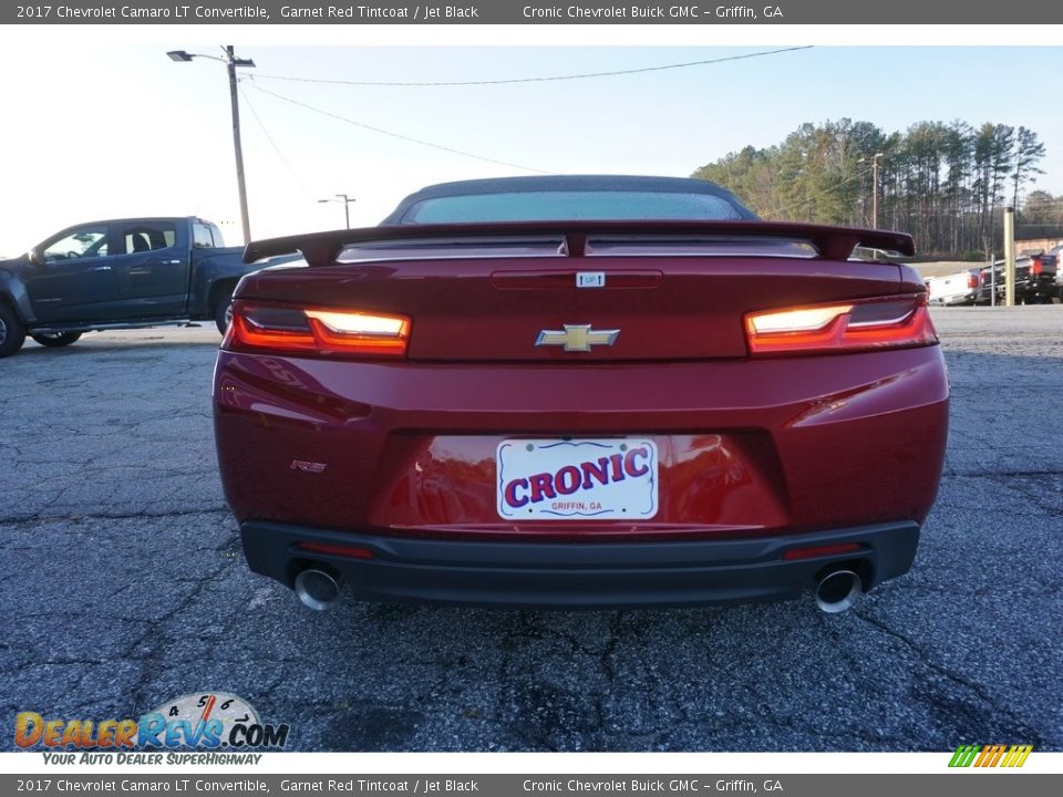 2017 Chevrolet Camaro LT Convertible Garnet Red Tintcoat / Jet Black Photo #5