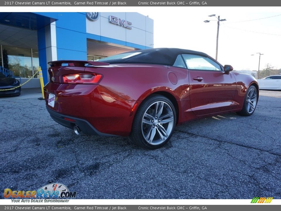 2017 Chevrolet Camaro LT Convertible Garnet Red Tintcoat / Jet Black Photo #6