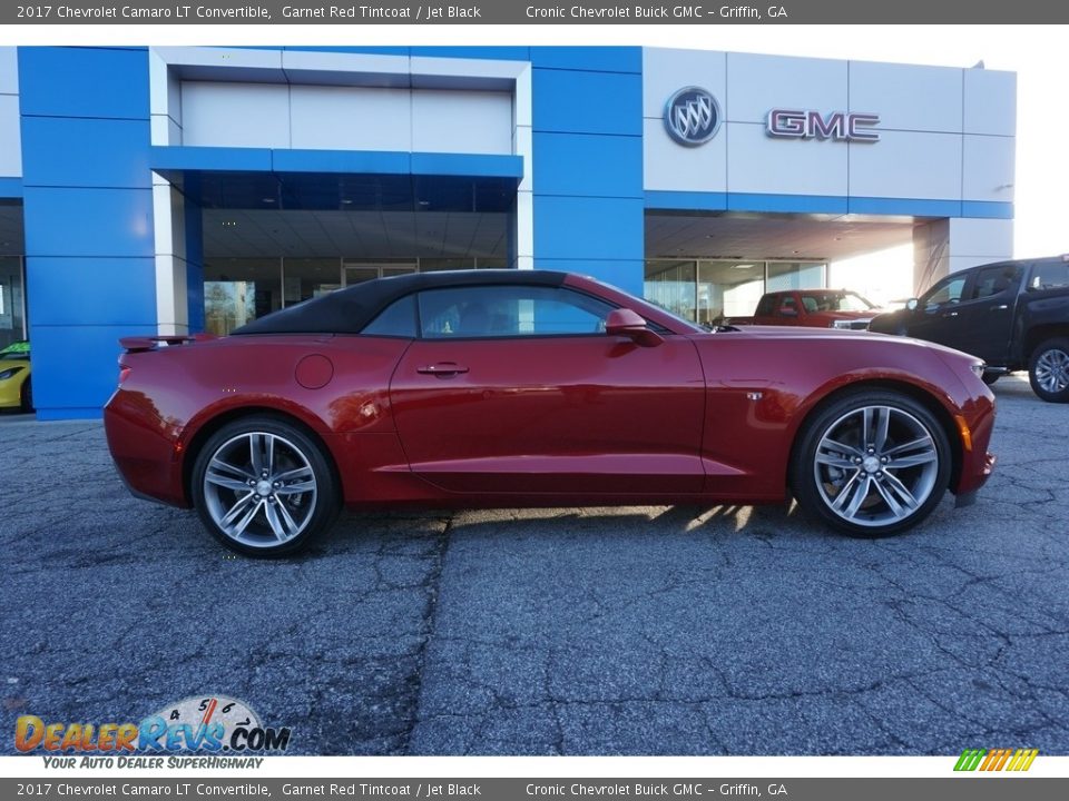 2017 Chevrolet Camaro LT Convertible Garnet Red Tintcoat / Jet Black Photo #7