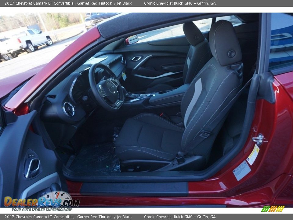 2017 Chevrolet Camaro LT Convertible Garnet Red Tintcoat / Jet Black Photo #8