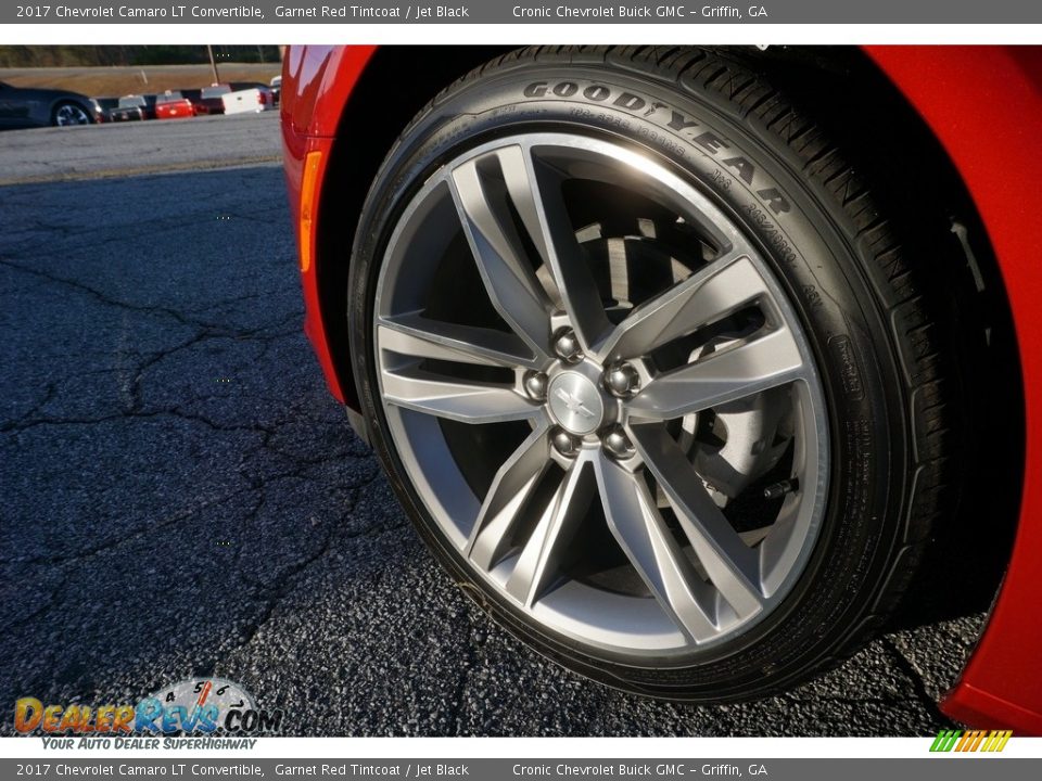 2017 Chevrolet Camaro LT Convertible Garnet Red Tintcoat / Jet Black Photo #10