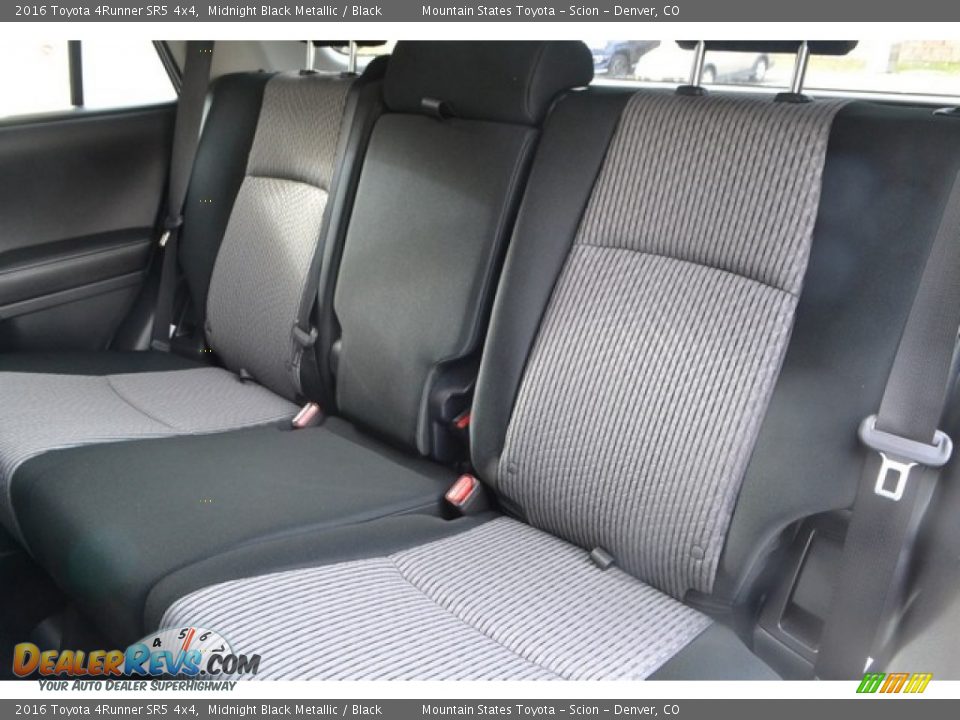 2016 Toyota 4Runner SR5 4x4 Midnight Black Metallic / Black Photo #7