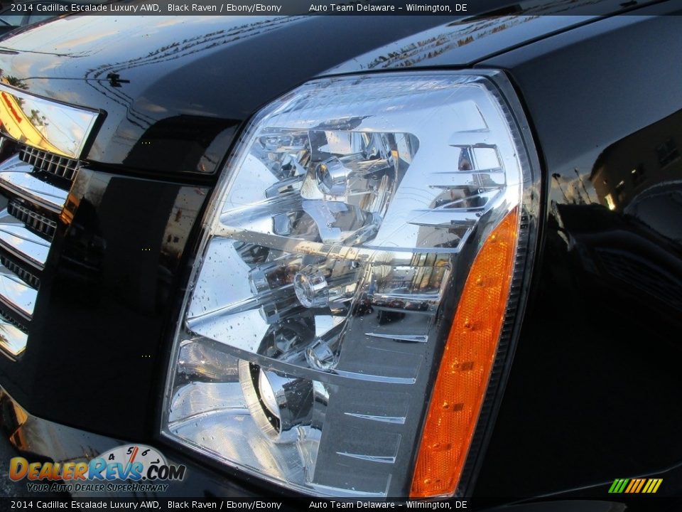 2014 Cadillac Escalade Luxury AWD Black Raven / Ebony/Ebony Photo #30