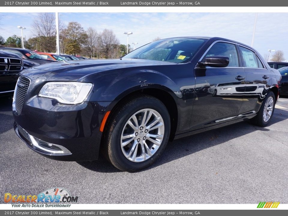 2017 Chrysler 300 Limited Maximum Steel Metallic / Black Photo #1