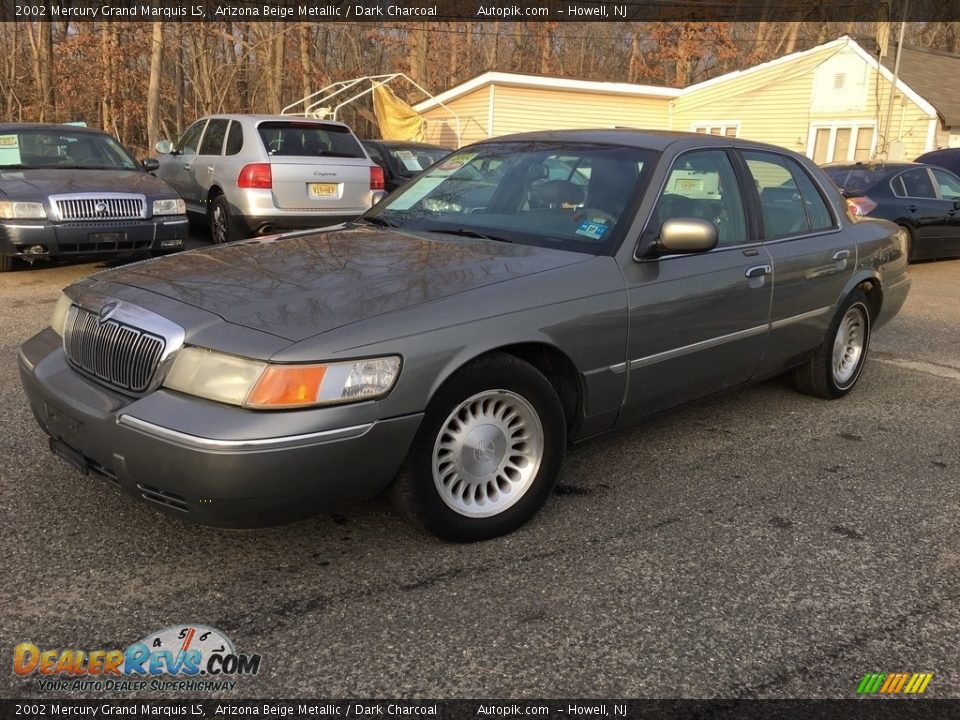 Front 3/4 View of 2002 Mercury Grand Marquis LS Photo #1