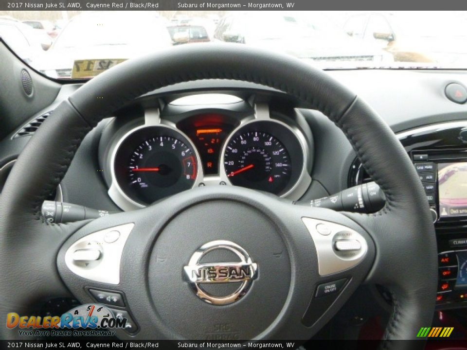 2017 Nissan Juke SL AWD Steering Wheel Photo #20
