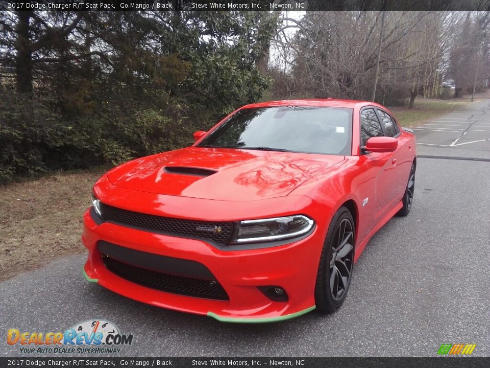 2017 Dodge Charger R/T Scat Pack Go Mango / Black Photo #2