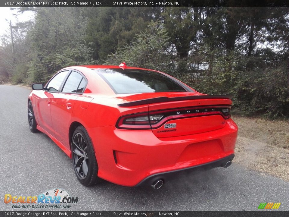 2017 Dodge Charger R/T Scat Pack Go Mango / Black Photo #8