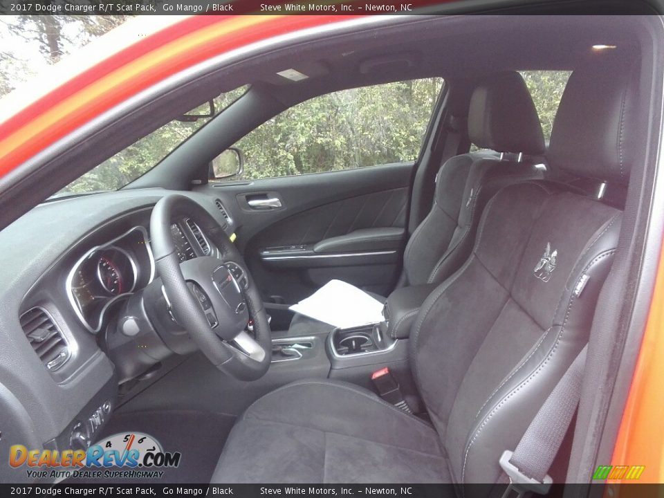 2017 Dodge Charger R/T Scat Pack Go Mango / Black Photo #13