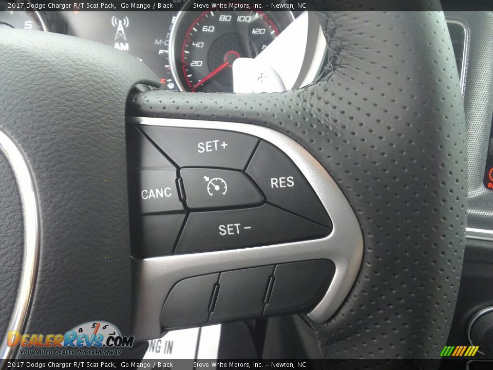 2017 Dodge Charger R/T Scat Pack Go Mango / Black Photo #18