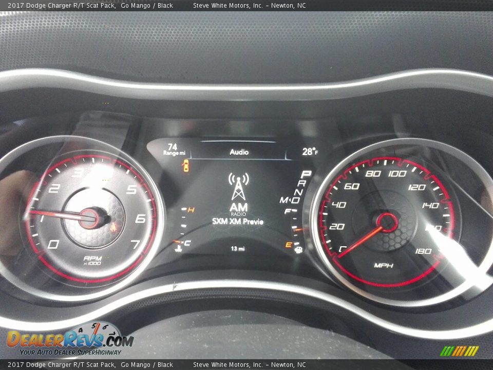2017 Dodge Charger R/T Scat Pack Go Mango / Black Photo #19