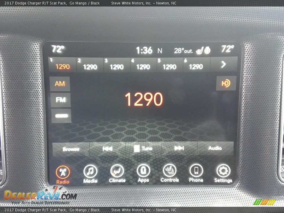 2017 Dodge Charger R/T Scat Pack Go Mango / Black Photo #20