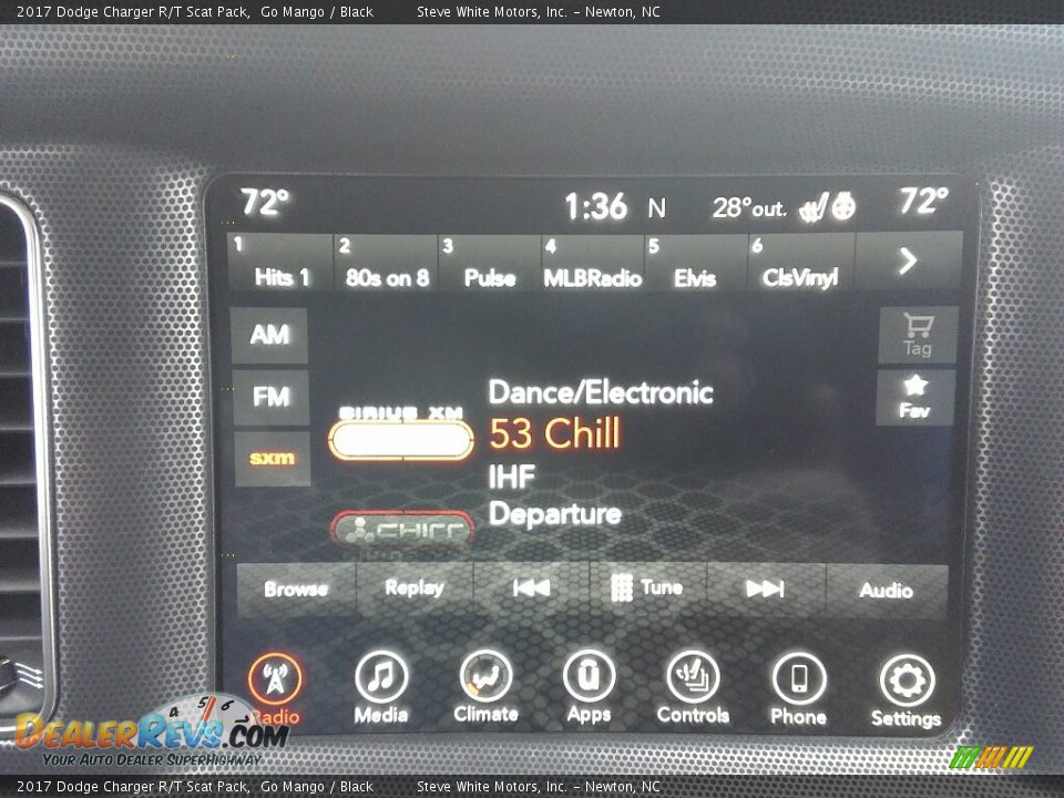 2017 Dodge Charger R/T Scat Pack Go Mango / Black Photo #21