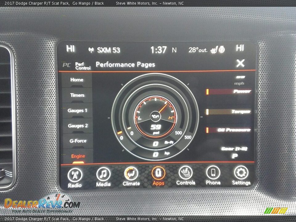 2017 Dodge Charger R/T Scat Pack Go Mango / Black Photo #24