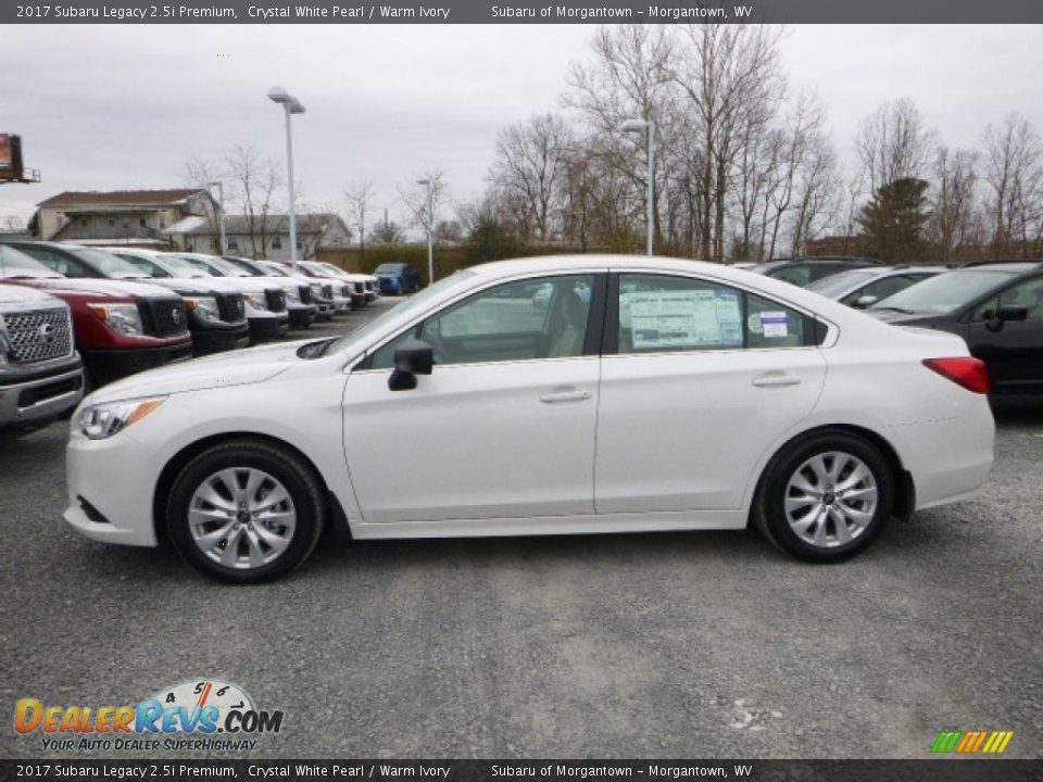2017 Subaru Legacy 2.5i Premium Crystal White Pearl / Warm Ivory Photo #10
